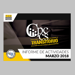 CPCCS-T: Informe de actividades marzo 2018